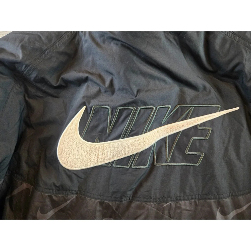 Nike Icon Clash Jacket Womens 2XL Black Therma-FIT‎ DD4642-010 Big Swoosh Zip